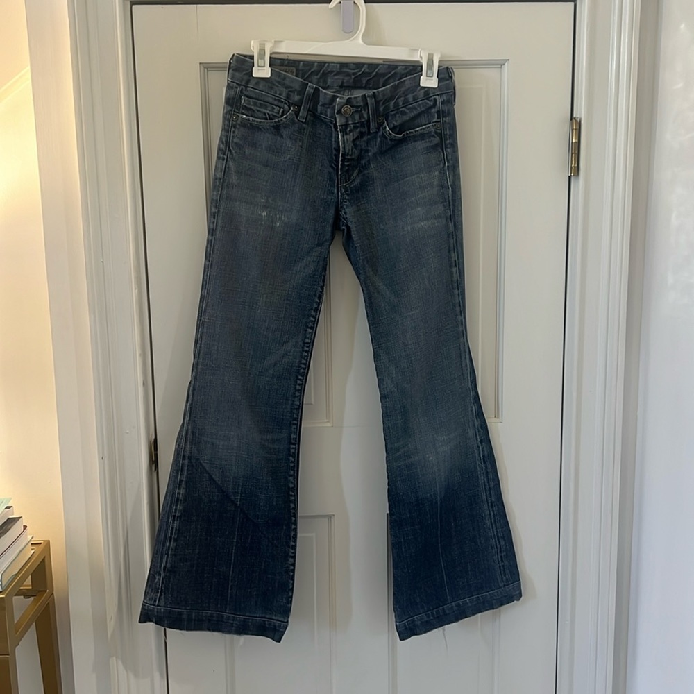 Citizens of Humanity Low Waist Full Leg Stretch Jeans